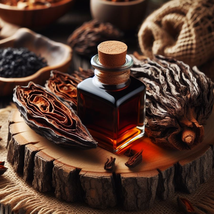 Agarwood Closeup